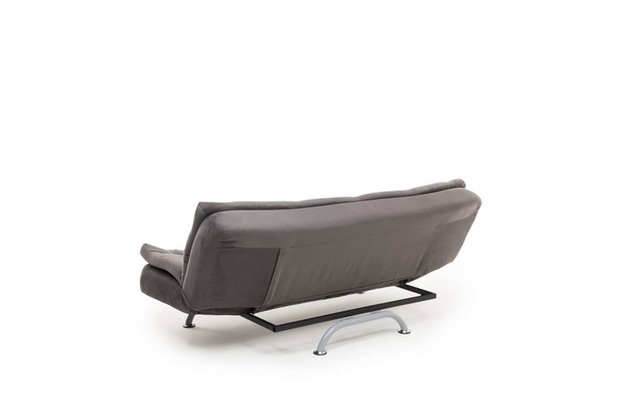Atelier Del Sofa Rivo Sofá-Cama de 3 Plazas Gris